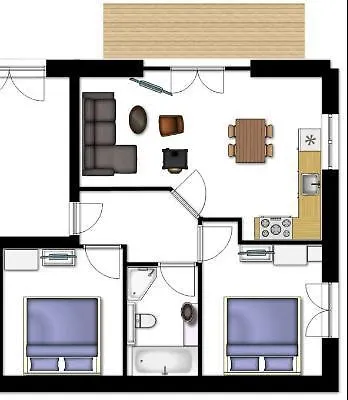 54° Nord 6 Apartamento